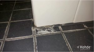 kalkkikertymät laatoissa ja laattasaumoissa