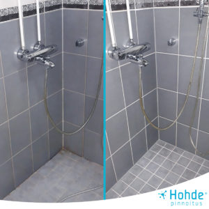 Suihku ennen ja jälkeen -kuva